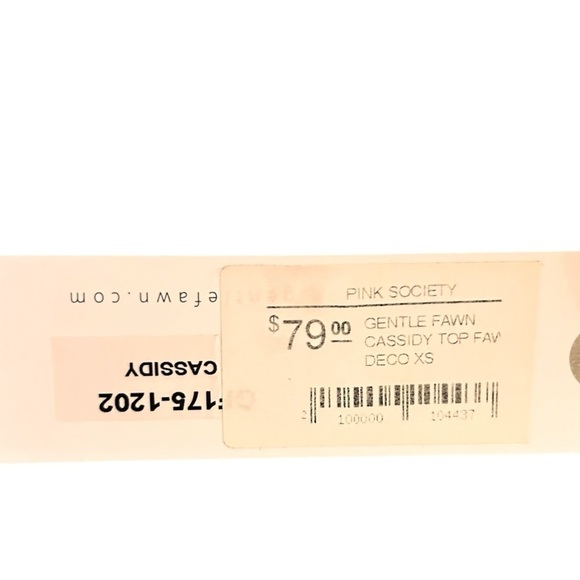 Gentle Fawn Women's Larissa Long Sleeve Blouse- Size XS - Picture 6 of 9